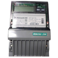 Счетчик 3Ф 4Т min 10A/max 100A 3x230/400V класс 1/2 CAN Меркурий 230ART-02CN