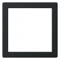 Рамка монтажная мультимедиа Gira E22 Черный матовый