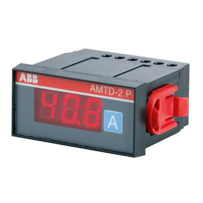 Амперметр цифровой цифровой постоянного тока с сигнальным реле ABB AMTD-2-R ABB AMTD 2CSG213655R4011