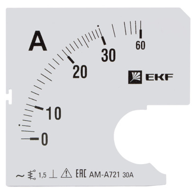Шкала сменная для A721 30/5A-1,5 EKF PROxima EKF  s-a721-30