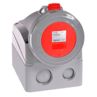 Розетка накладная 3P+PE 32A 380-415V IP66/67 Legrand P17 Tempra Pro 