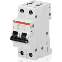 Автоматический выключатель 2P 6A (K) 10kA ABB S202MT