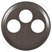 Накладка розетки TV-FM-SAT Legrand Celiane Графит