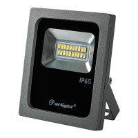 Прожектор светодиодный AR-FLG-FLAT-10Вт-220В Arlight Серый