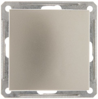 Выключатель 1-клавишный (схема 1) 16A Wessen 59 Шампань