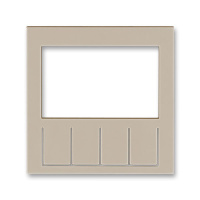 Сменная панель на накладку терморегулятора / таймера кофе макиато ABB Levit
