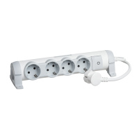 Удлинитель 4 розетки с заземлением с кабелем длиной 1,5 м Legrand Комфорт