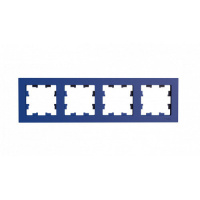 SE AtlasDesign Рамка 4-постовая Аквамаринин универсальная