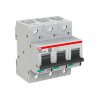 ABB S803P-D100 Автомат 3P 50kA (D) 100A