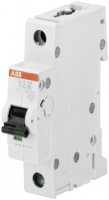 Автоматический выключатель 1P+N 10A (B) 10kA ABB S201M