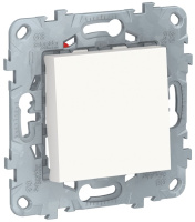 Переключатель 1-клавишный перекрестный сх.7 10 AX 250В Schneider Electric Unica New Белый