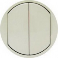 Клавиша 2-ая IP44 Legrand Celiane Слоновая кость