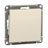 W59 1-клавишный Переключатель, 10АХ, механизм, слоновая кость Schneider Electric
