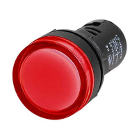 Сигнальный индикатор со встроенным диодом 24В красный DKC