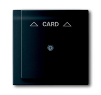 Накладка выключателя карточного 2025U ABB BJE Impuls Черный бархат