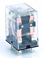 Реле промежуточное 2 конт. с LED инд. 5А 12В DC DEKraft ПР-102