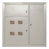 Щит этажный встраиваемый 1000х960х157мм, IP31 / светло-серый IEK ЩЭ-4-1 36 УХЛ3