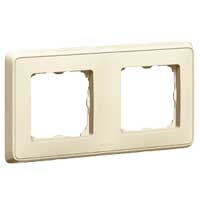 Рамка 2-постовая Legrand Cariva Слоновая кость