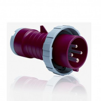 Вилка кабельная 332P6W, 32А, 3P+E, IP67, 6ч ABB