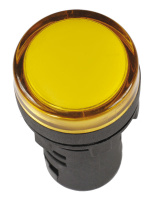 Лампа AD16DS (LED) матрица d16мм желтый 110В AC/DC IEK
