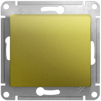 Выключатель 1-клавишный (схема 1) 10AX механизм Systeme Electric Glossa Фисташковый