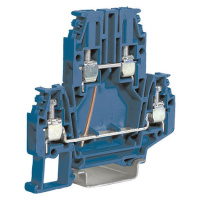DBC.4/CI/ (Ex)i Клемма проходная 4 кв.мм., 2 уровня, уровни перемкнуты, винт DKC