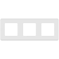 Рамка декоративная универсальная, 3 поста, Legrand Inspiria Белый