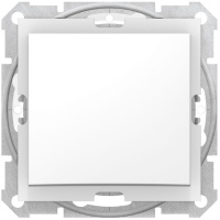 Переключатель перекрестный 1-клавишный 10A IP44 Schneider Electric Sedna Белый