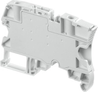 Клемма ZS4-SP-R1 винтовая 4мм.кв. с разъединителем (вилкой) серая ABB