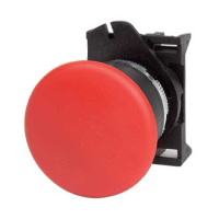 Кнопка грибовидная с фиксацией, красная д. 40 DKC
