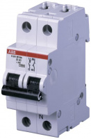 Автоматический выключатель 1P+N 2A (D) 10kA ABB S201MT