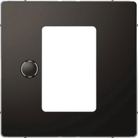 Накладка центральная для сенсорного термостата SD Merten D-Life Антрацит
