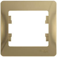 Рамка 1-постовая Systeme Electric Glossa Титан