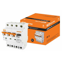 Дифференциальный автомат 3P+N 40 (C) 6kA тип A 300mA TDM АВДТ63