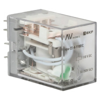 Реле промежуточное RPA 22/3 6A 110В DC EKF AVERES