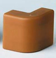 AEM 22x10 Угол внешний коричневый (розница 4 шт в пакете, 20 пакетов в коробке) DKC