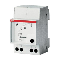 Амперметр аналоговый пост. тока для прямого измерения на 30A ABB AMT2/30