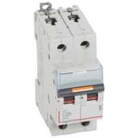 Автоматический выключатель 2P 25 A C 25kA Legrand DX3