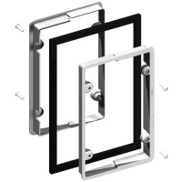 Рамка защиты фланц.отверстий при соединении в ряд шкафов заземляемых, IP55 ABB