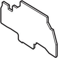 Изолятор FEDAD10 торцевой для D4/8.SF...ADO ABB