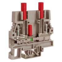 SCB.6/DDGR, тестовый с разъединителем для вольтметра 6 кв.мм серый DKC