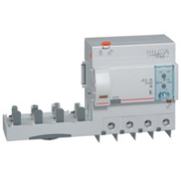 Дифференциальный блок DX3 - тип Hpi - от 300 до 1000 мА - 4П - 400 В~ - 125 А - 6 модулей Legrand