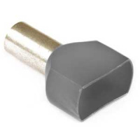 Наконечник-гильза 8мм с изолированным фланцем 0,75 мм² голубой DKC НШВИ