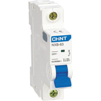 CHINT Автоматический выключатель NXB-63S 1P 50А 4.5kA (C) (R) 