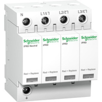 Ограничитель перенапряжений 3P+N T2 TT & TN-S Schneider Electric Acti9 iPRD20r