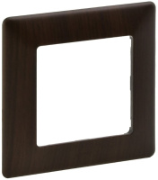 Рамка 1-постовая Legrand Valena Life Темное дерево