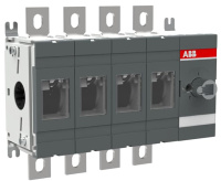 Рубильник OT400E40 до 400А 4-полюсный (без ручки управления) ABB