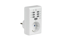 IEK РТЭ-2 Розетка-таймер электр. с инд. 15мин-6ч 16А IP20 