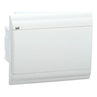 Бокс IEK PRIME ЩРВ-П-9 модулей встраиваемый пластик IP41 белая дверь Бокс IEK PRIME ЩРВ-П-9 модулей встраиваемый пластик IP41 белая дверь