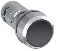 Кнопка CP2-30B-10 черная с фиксацией 1HO ABB